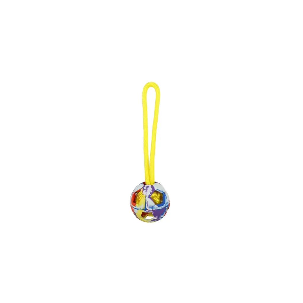 All For Paws FIFA WC26 EZ Grip N'Throw Rope Hollow Ball Medium