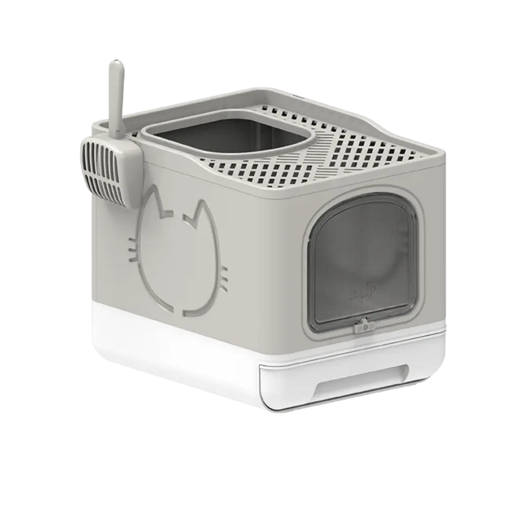 All For Paws Go Fresh Foldable Cat Litter Box Sand
