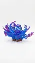 Saas Aquarium Silicon Coral Decoration 7*7*11cm