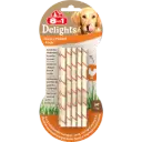 8in1 Delights Chicken Twisted Sticks 55g